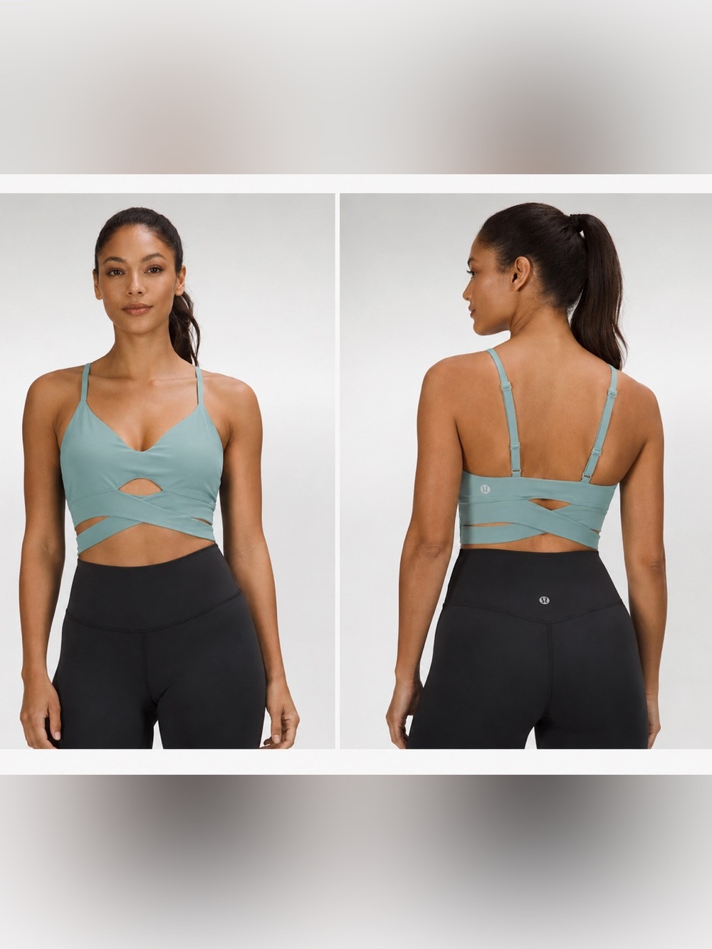 Lululemon V-Neck Crossover Underband Bra – Size 6 – New with Tags